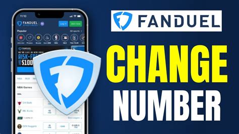 how to change phone number on fanduel|fanduel change address.